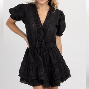 Aritzia Sunday Best Black Mini Dress// never worn